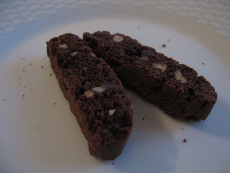 chocolate biscotti